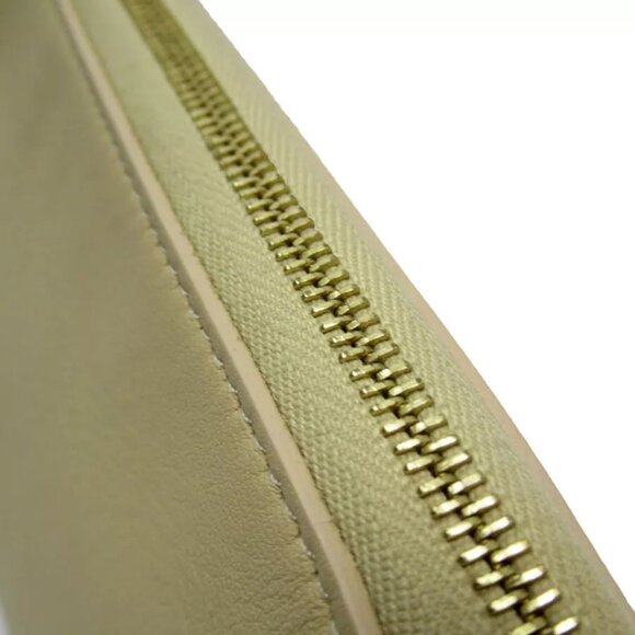 CELINE Clutch bag Cream x Brown leather - Picture 8 of 10